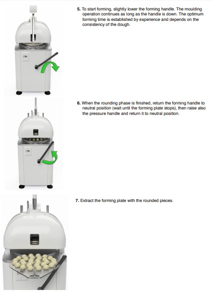 Univex SBDR30 1.41 - 4.76 oz. Semi-Automatic Bun Divider/Rounder, 30 division trays