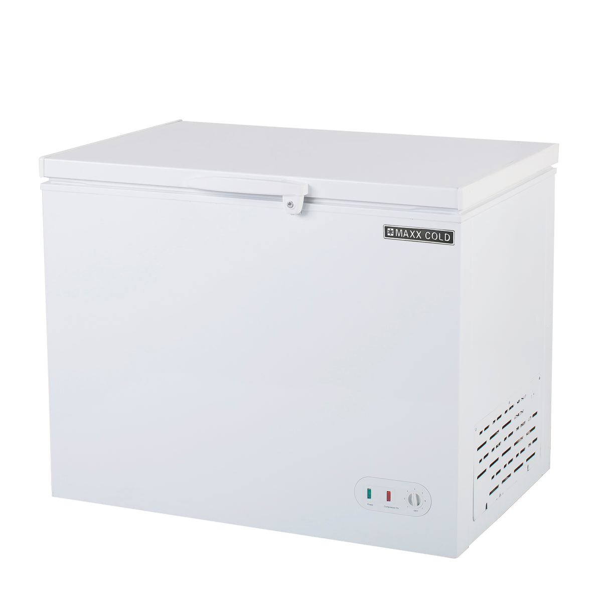 Maxx Cold MXSH9.6SHC Select Series Chest Freezer with Solid Top, 40.6"W, 9.6 cu. ft. Storage Capacity, Locking Lid, in White