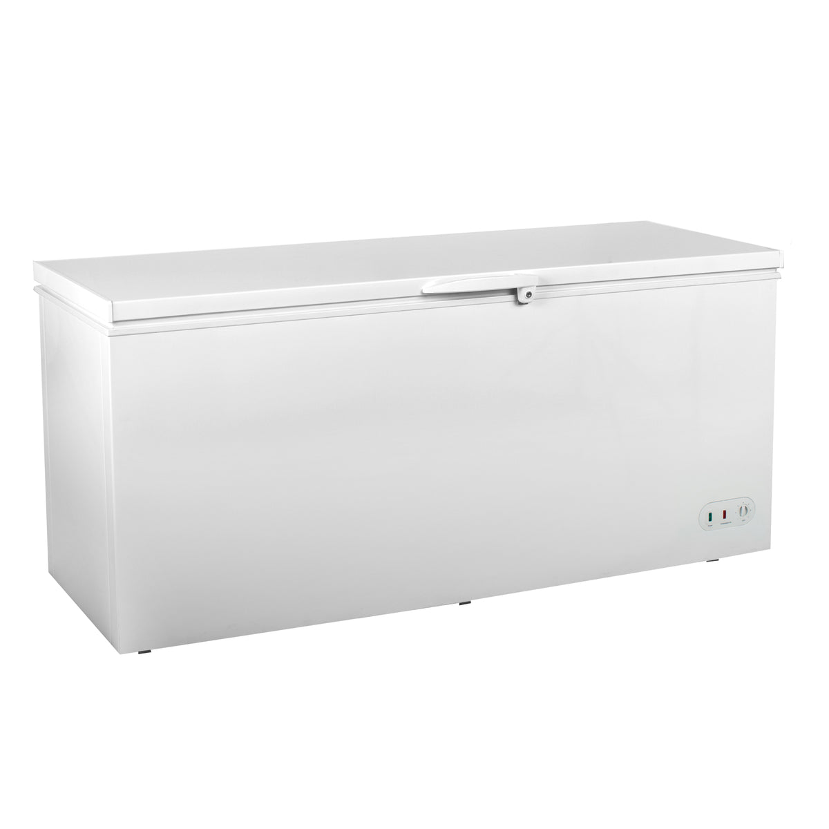 Maxx Cold MXSH19.4SHC Select Series Chest Freezer with Solid Top, 71.3"W, 19.4 cu. ft. Storage Capacity, Locking Lid, Garage Ready, in White