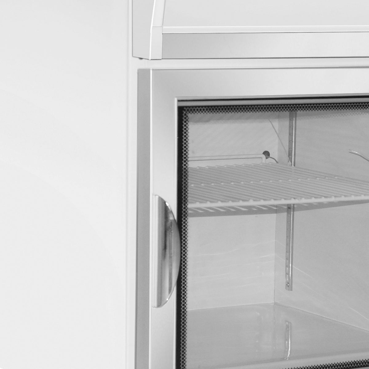 Maxx Cold MXM1-2.5FHC X-Series Glass Door Countertop Merchandiser Freezer, 22.4"W, 2.6 cu. ft. Storage Capacity, in White