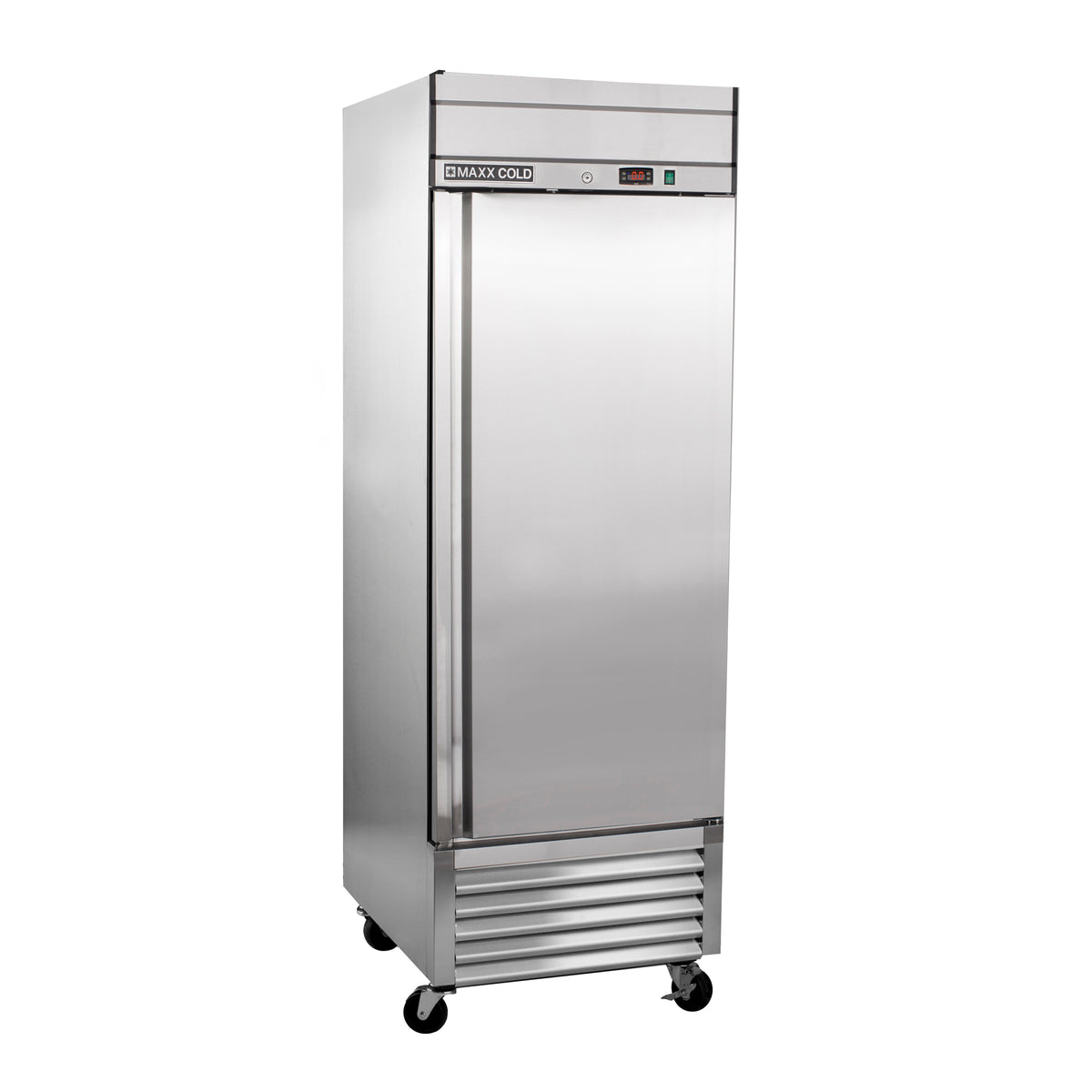 Maxx Cold MXSF-23FDHC Bottom Mount 1 Door Reach-In Freezer, 27" W, 19.3 Cu Ft, in Stainless Steel