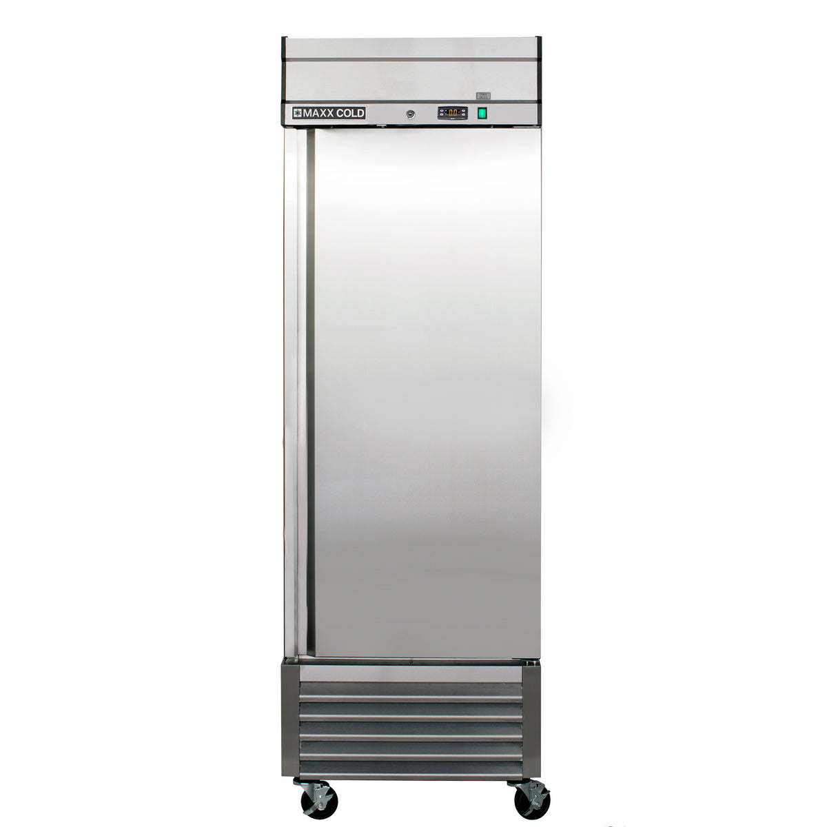 Maxx Cold MXSF-23FDHC Bottom Mount 1 Door Reach-In Freezer, 27" W, 19.3 Cu Ft, in Stainless Steel