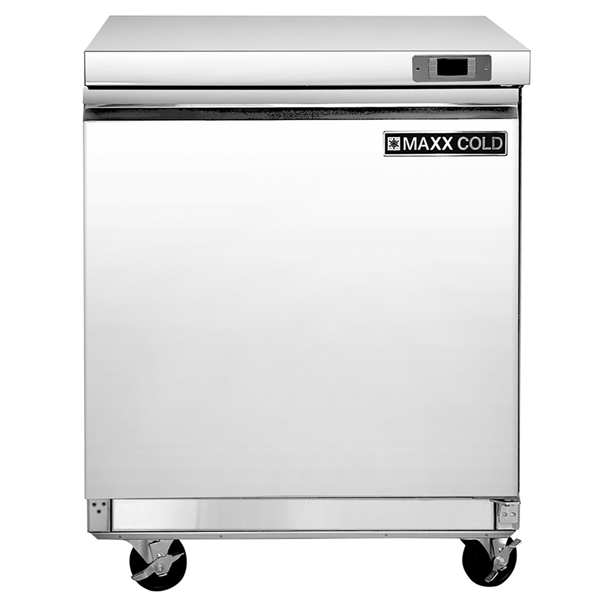 Maxx Cold MXSR29UHC Single Undercounter Refrigerator, 29" W, 6.7 cu. ft Storage Capacity, in Stainless Steel