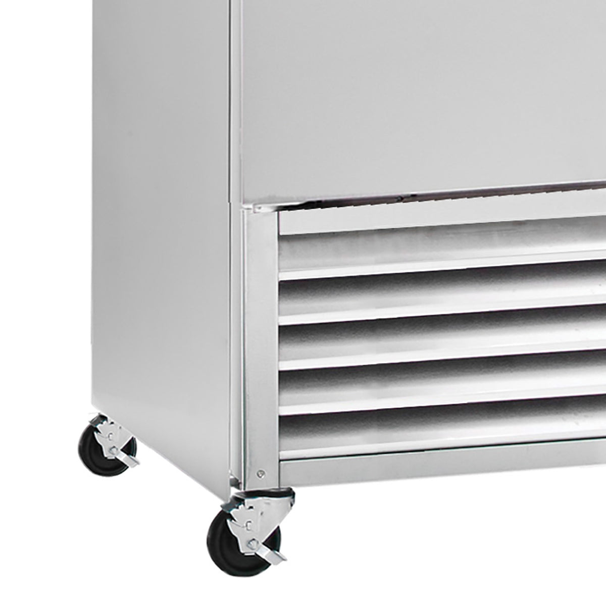 Maxx Cold MCF-72FDHC Triple Door Reach-In Freezer, Bottom Mount, 81"W, 72 cu. ft. Storage Capacity, in Stainless Steel