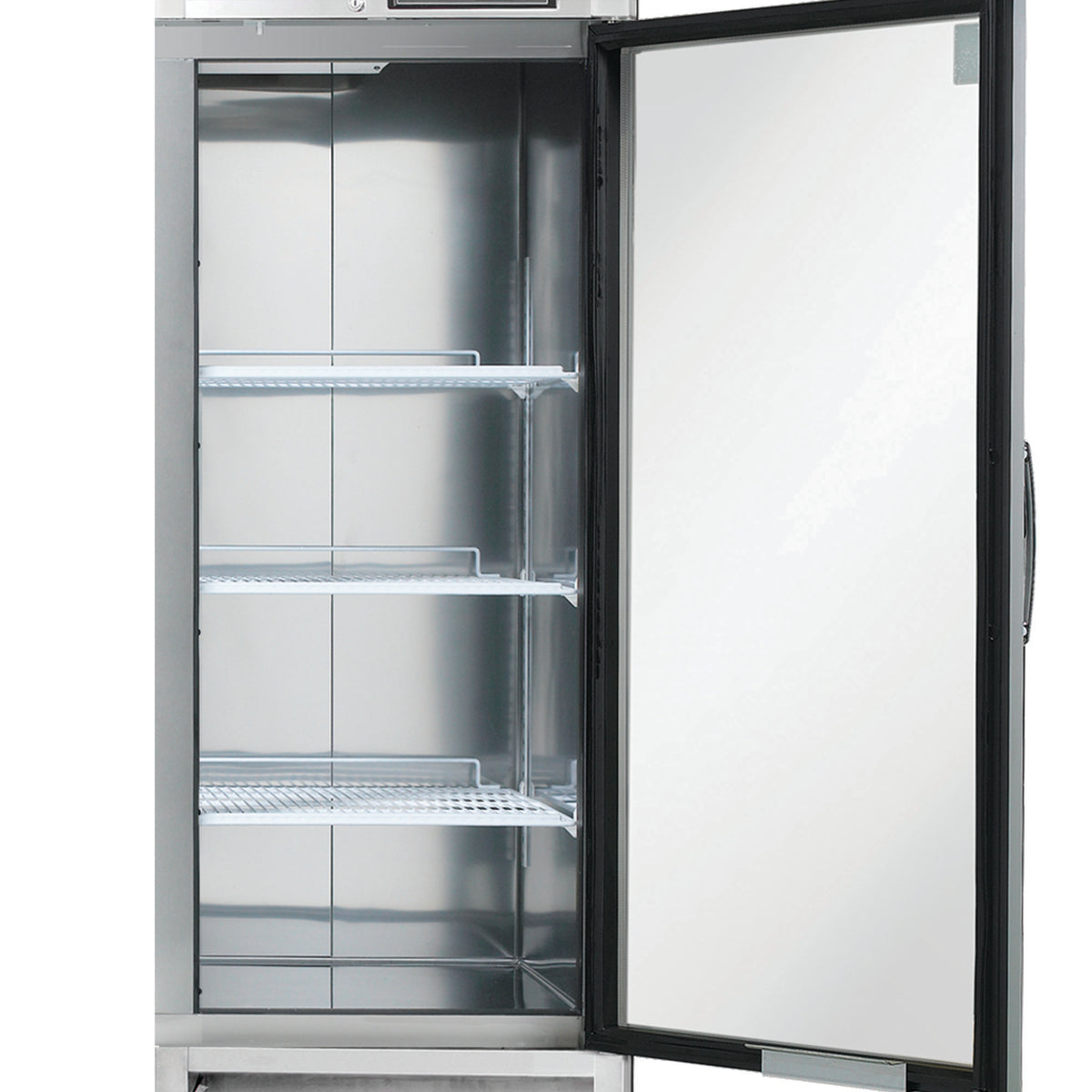 Maxx Cold MCRT-23FDHC Single Door Reach-In Refrigerator Top Mount, 27", 23 cu. ft. Storage Capacity, Energy Star Rated, in Stainless Steel