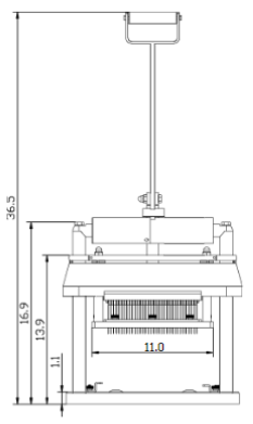 Jaccard 201504R2 Model H Manual Commercial Meat Tenderizer