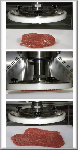 Jaccard KT-ALP Semi-Automatic Commercial Meat Flattener with Stand & Diamond Face Plate