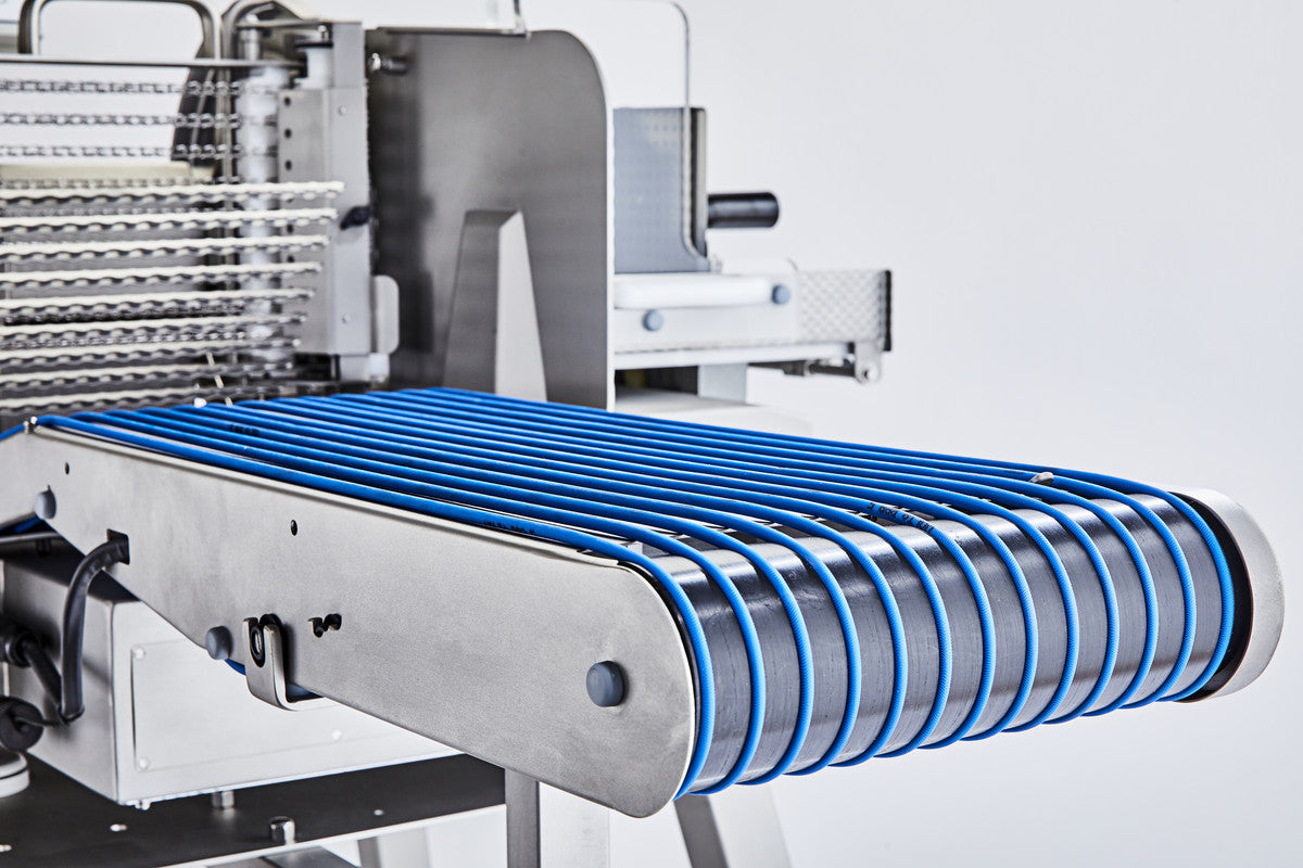 Jaccard VA4000AT-530T 13" Programmable Automatic Stacker Slicer includes Conveyor & Stand