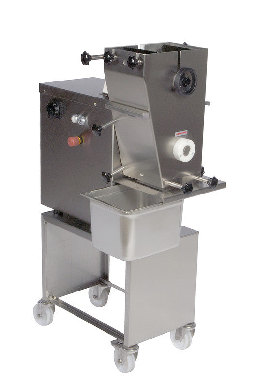 Jaccard FS19-201809 High Speed Strip Slicer with 9mm Straight Edge Blade Set, Feeding Tray & Stand