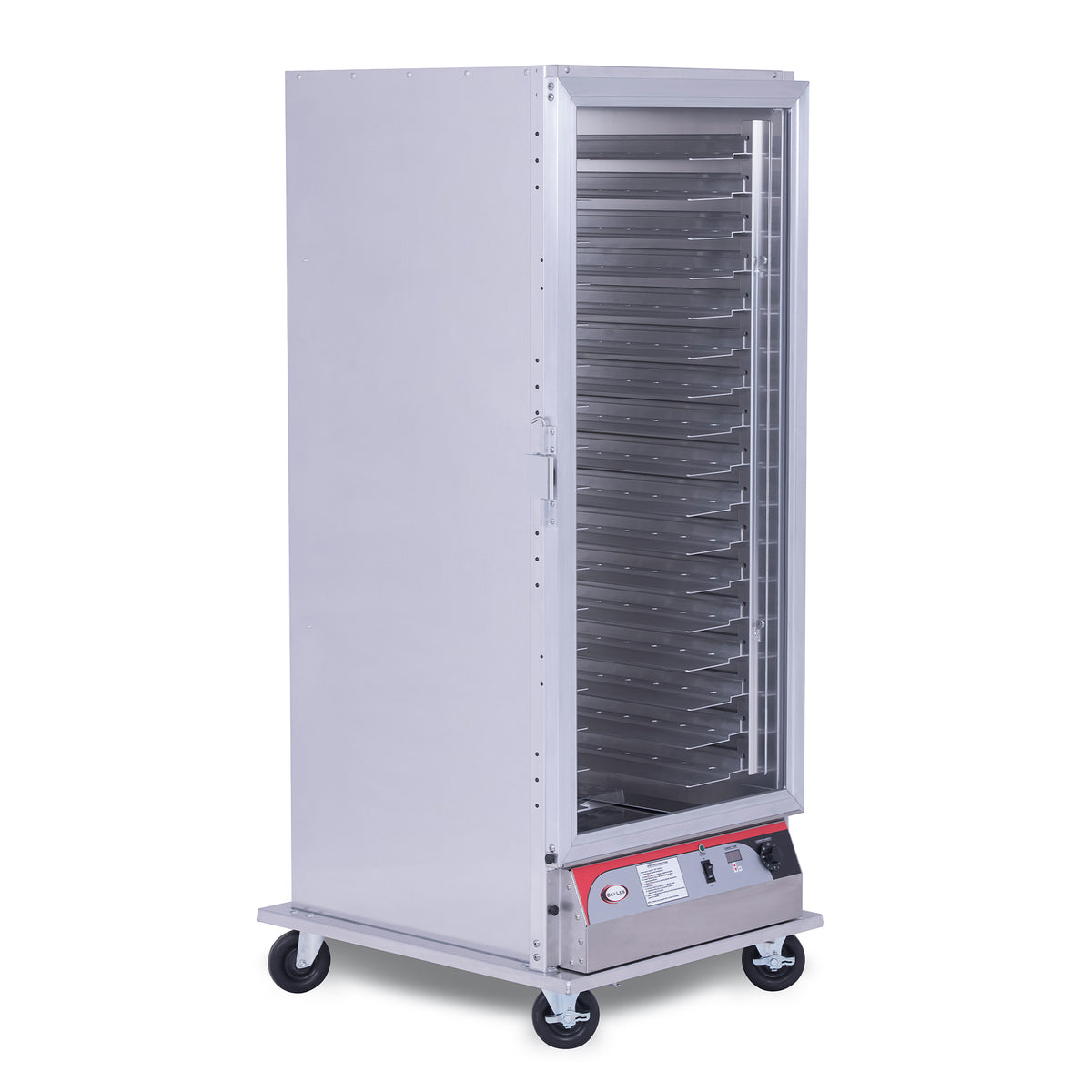 BevLes PHC60-24INS-A 3/4 Size Insulated PHC Proofing & Holding Cabinet, 115V, Left Hand Hinge, 1 Door, in Silver (PHC60-24INS-A-1L1)