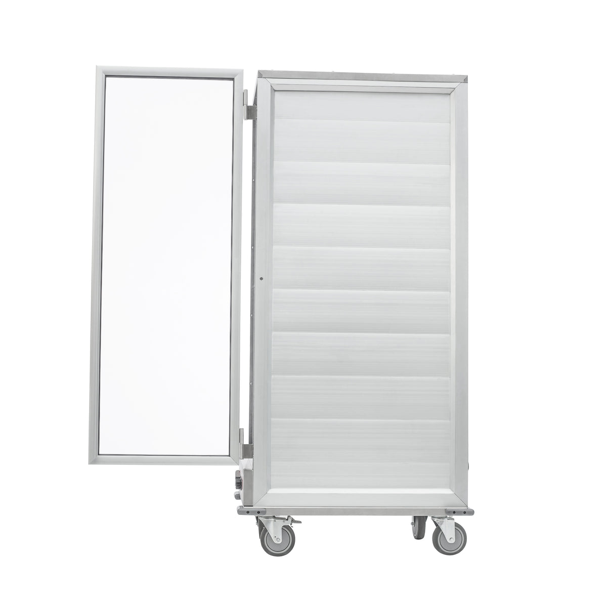 BevLes HPC Full Size Non-Insulated HPC Proofing & Holding Cabinet, 1 Clear Door, in Silver (HPC-6836)