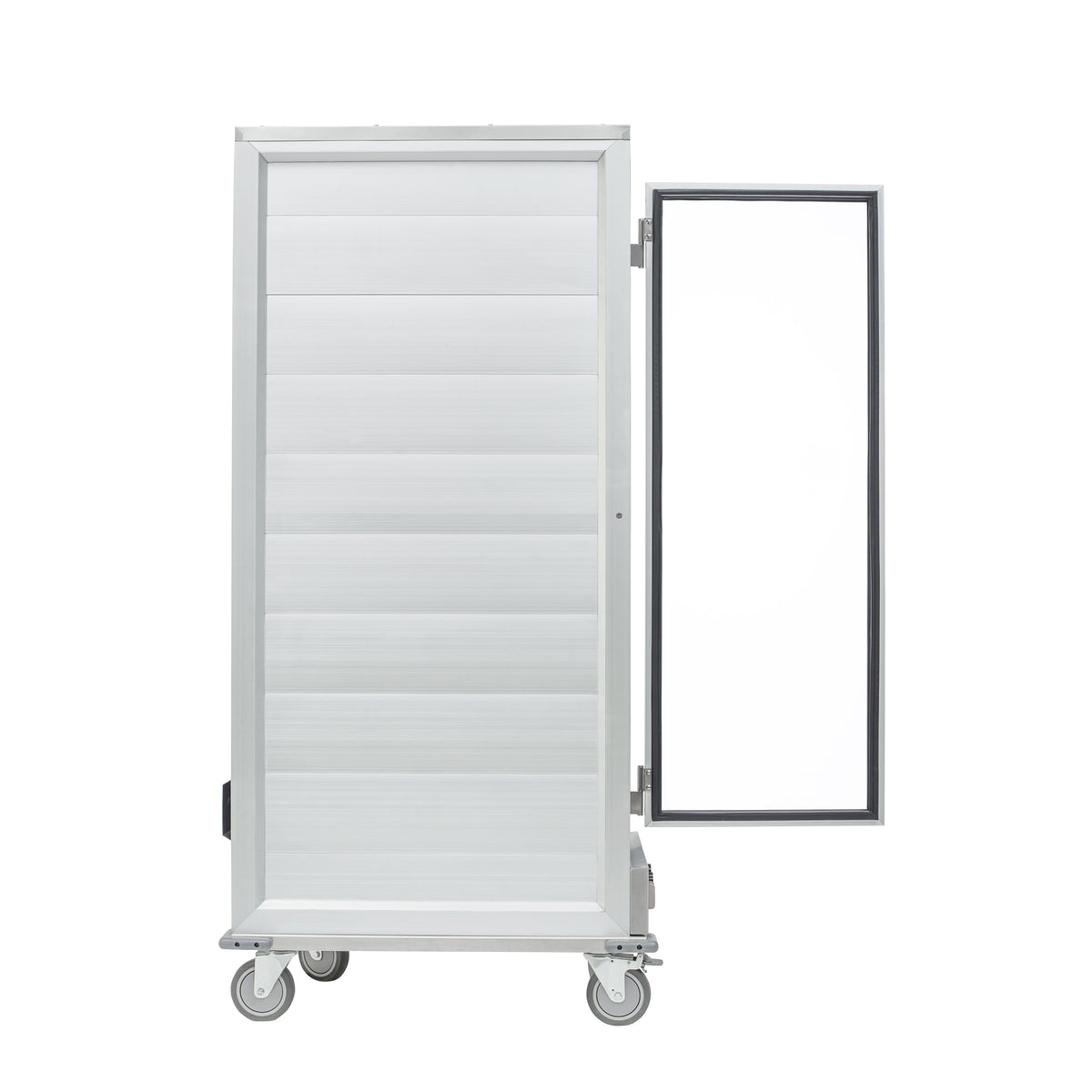 BevLes HPC Full Size Non-Insulated HPC Proofing & Holding Cabinet, 1 Clear Door, in Silver (HPC-6836)