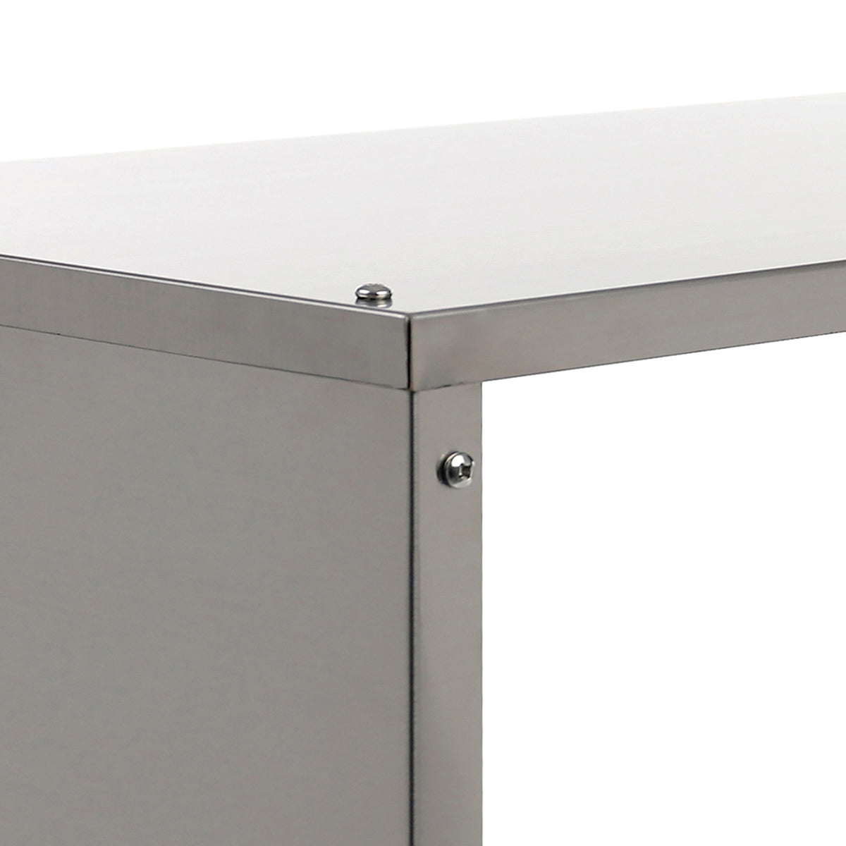 BevLes BVSG-18 Sneeze Guard for 5-Well Steam Tables, 18"W, in Silver (BVSG-18-5)