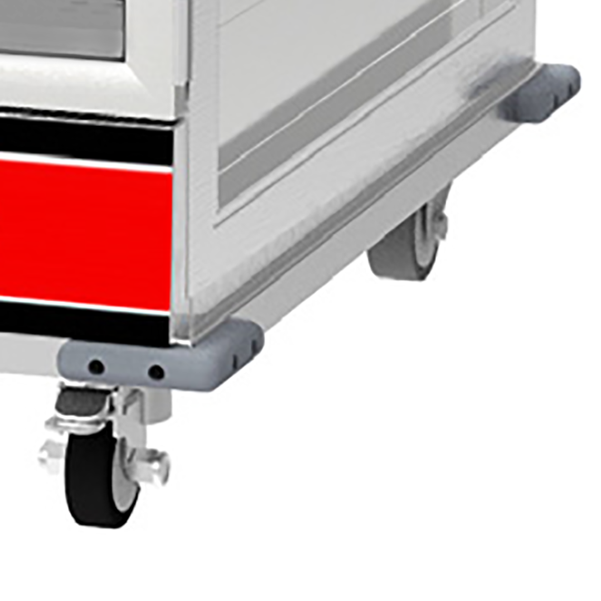 BevLes HPIS 1/2 Size Insulated HPC Economy Proofing & Holding Cabinet, 1 Solid Door, in Silver (HPIS-3414)