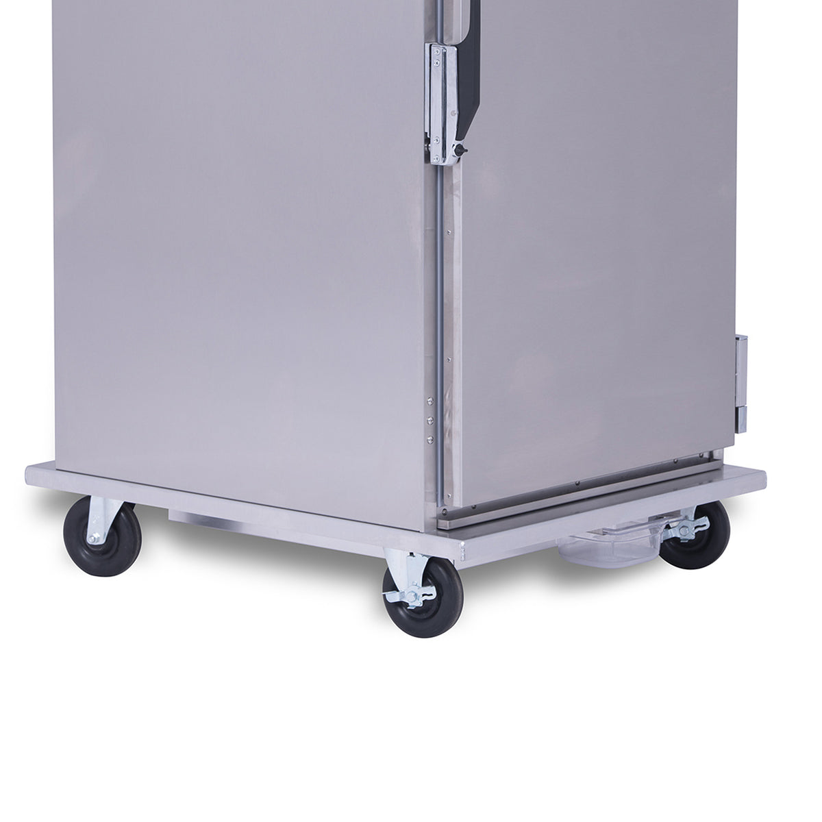 BevLes HCSS60 Climate Select 3/4 Size Humidity Controlled Insulated Heated Holding Cabinet, Universal Width, 230V, in Silver (HCSS60W94)