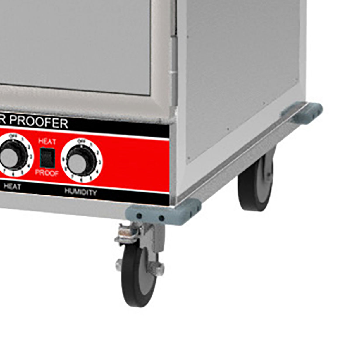 BevLes HPIS Full Size Insulated HPC Proofing & Holding Cabinet, 1 Solid Door, in Silver (HPIS-6836)