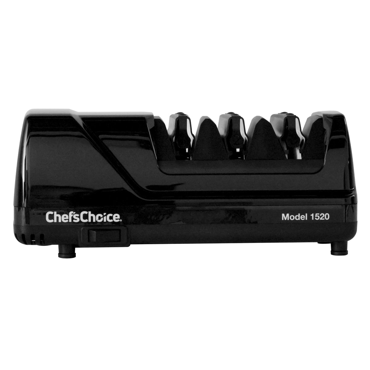 Chef's Choice 1520 AngleSelect Professional Electric Knife Sharpener for Straight Edge and Serrated Knives, Black