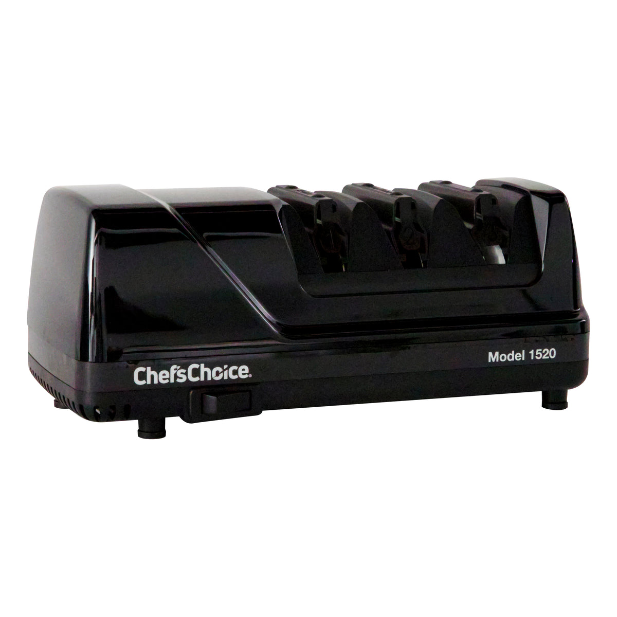 Chef's Choice 1520 AngleSelect Professional Electric Knife Sharpener for Straight Edge and Serrated Knives, Black