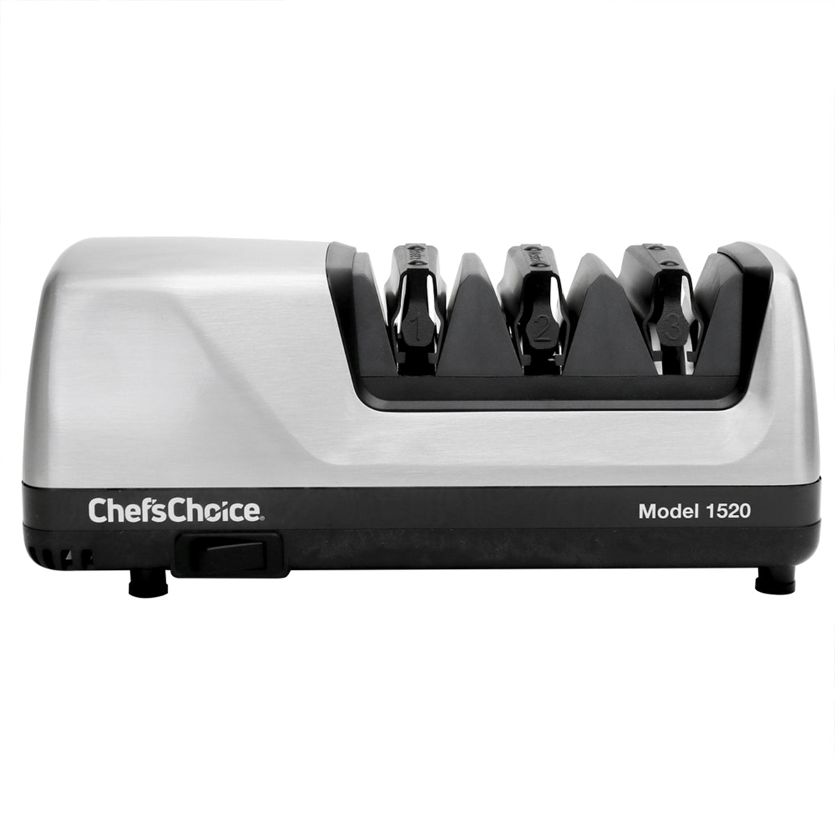 Chef's Choice 1520 AngleSelect Professional Electric Knife Sharpener, in Brushed Metal (0115207)