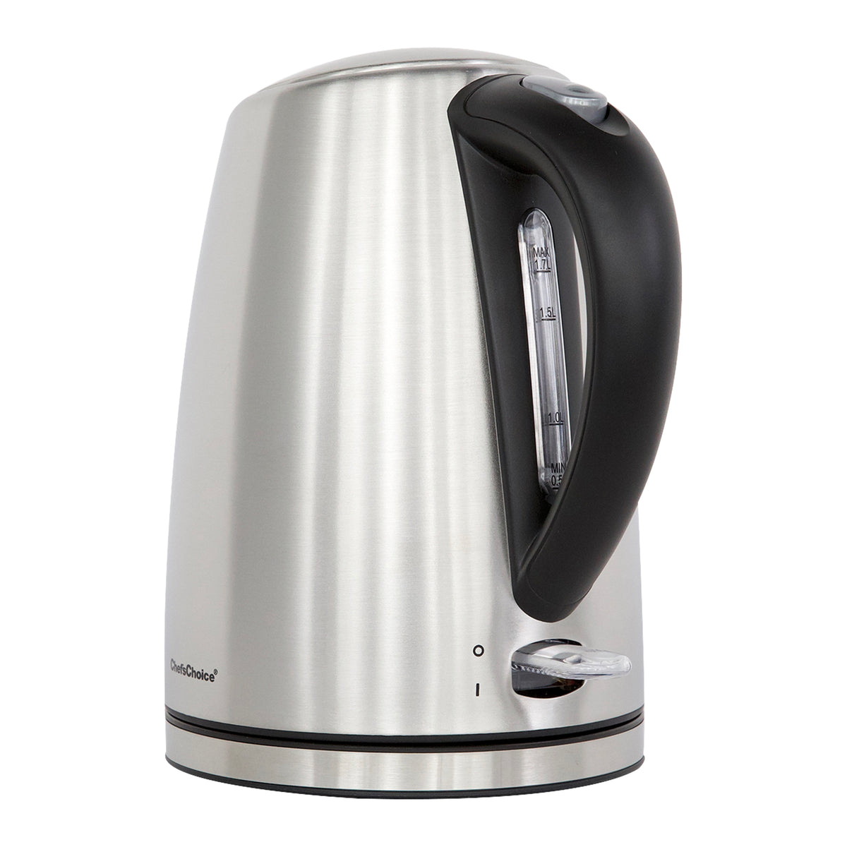 Chef's Choice 681 Cordless Electric Kettle with Auto-Shutoff, 1.7 Liter Capacity, in Brushed Stainless Steel (6810001)