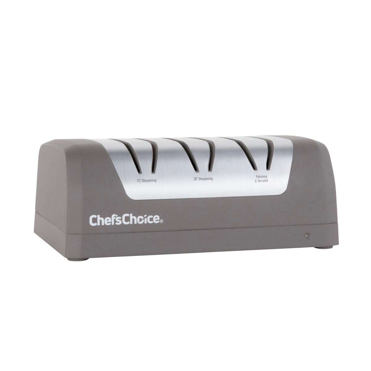 Chef's Choice DCB1520 Rechargeable AngleSelect DC 1520 Electric Knife Sharpener for Most Knives, in Slate Gray (SHC52BGY11)