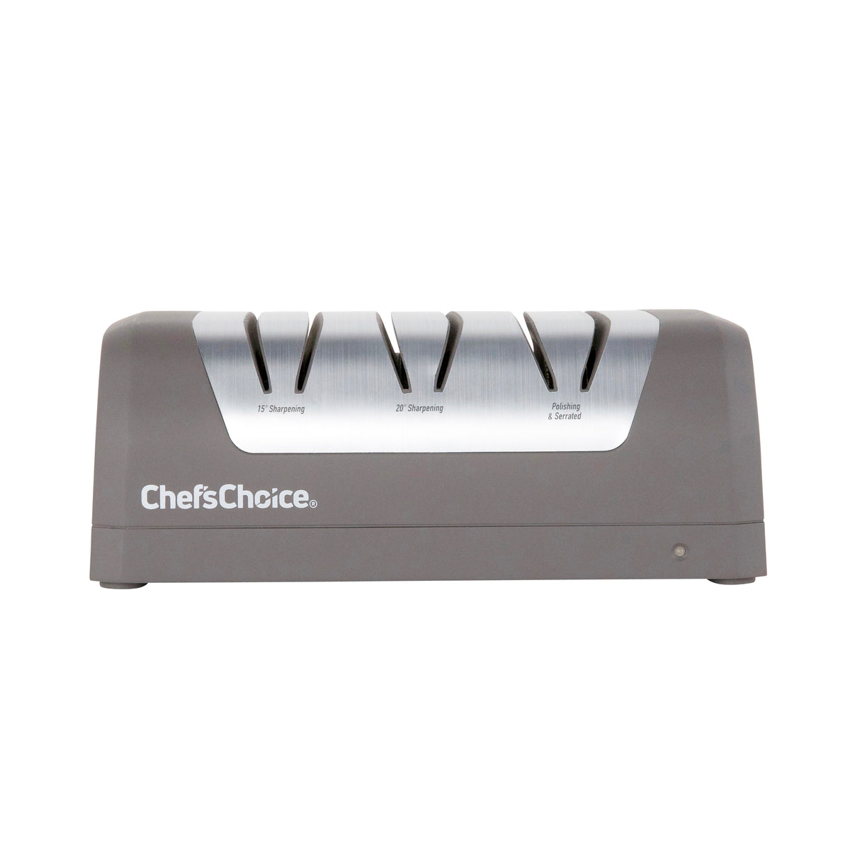 Chef's Choice DCB1520 Rechargeable AngleSelect DC 1520 Electric Knife Sharpener for Most Knives, in Slate Gray (SHC52BGY11)