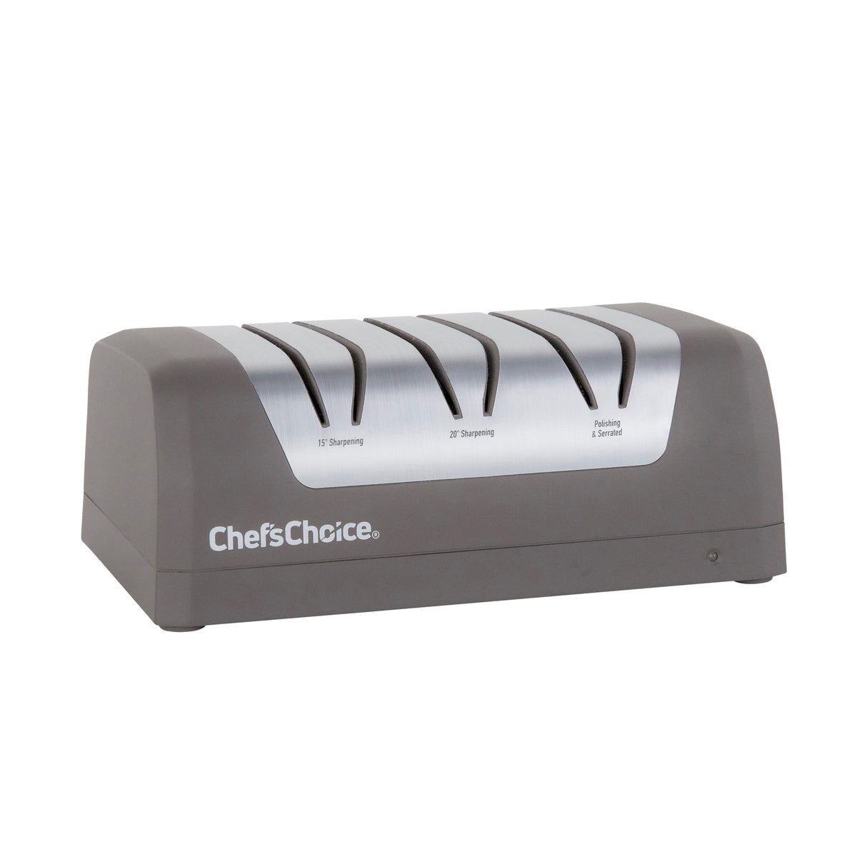 Chef's Choice DCB1520 Rechargeable AngleSelect DC 1520 Electric Knife Sharpener for Most Knives, in Slate Gray (SHC52BGY11)