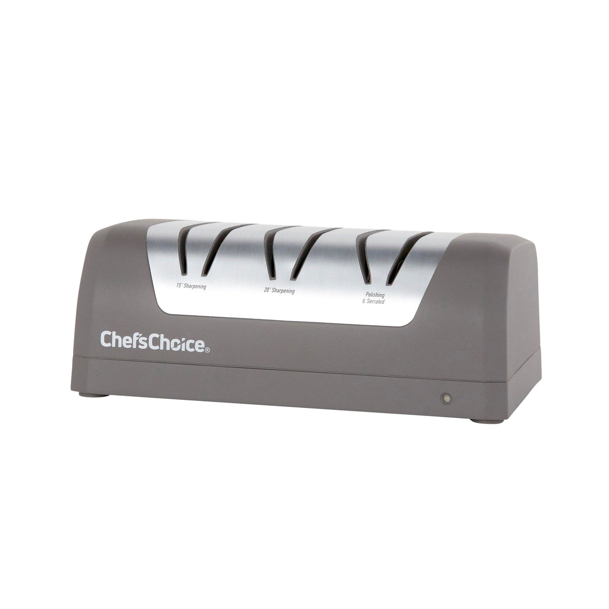 Chef's Choice DCB1520 Rechargeable AngleSelect DC 1520 Electric Knife Sharpener for Most Knives, in Slate Gray (SHC52BGY11)