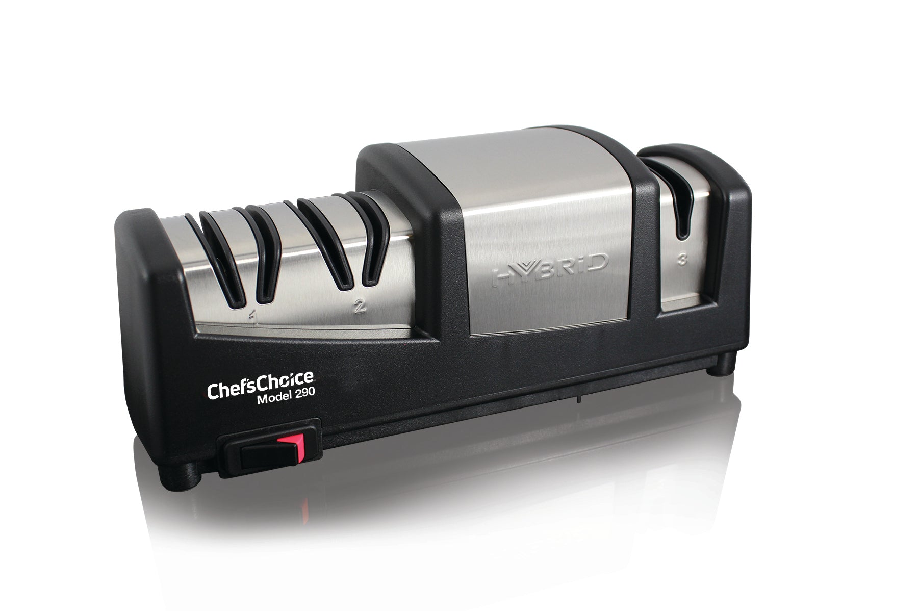 Chef's Choice 290 AngleSelect Diamond Hone Hybrid Knife Sharpener, in Black (0290101)