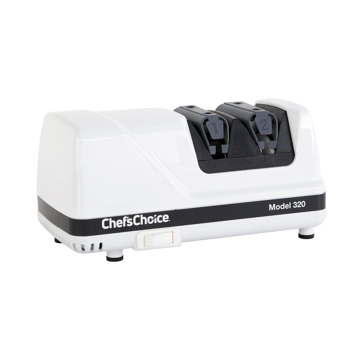 Chef's Choice 320 Professional Electric Knife Sharpener with Diamond Hone, 2 Stage, in White (0320000)