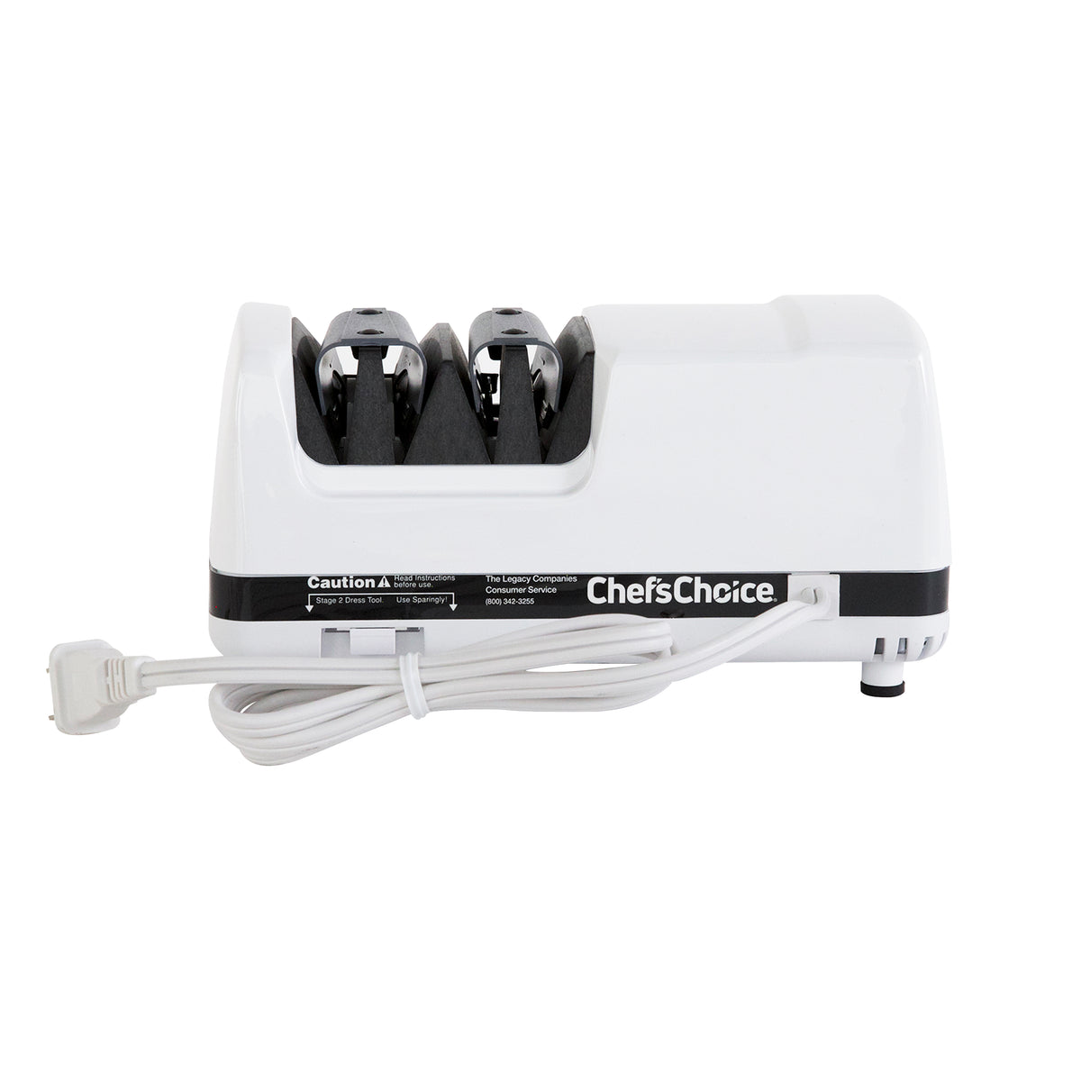 Chef's Choice 320 Professional Electric Knife Sharpener with Diamond Hone, 2 Stage, in White (0320000)