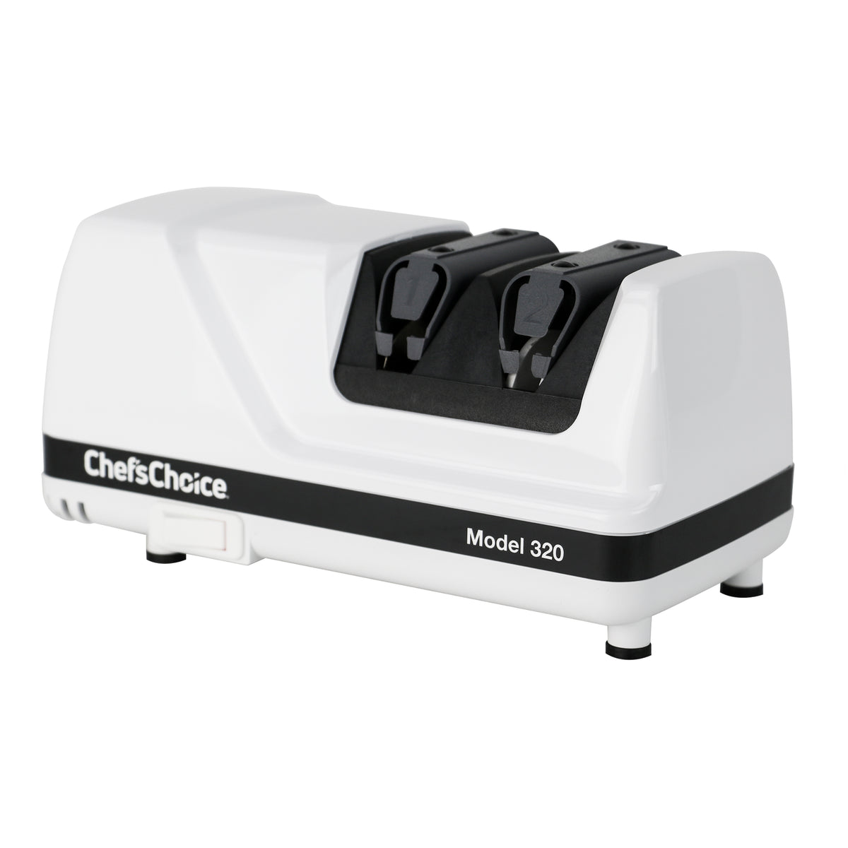 Chef's Choice 320 Professional Electric Knife Sharpener with Diamond Hone, 2 Stage, in White (0320000)