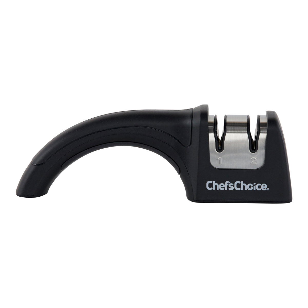 Chef's Choice 464 Pronto Diamond Hone Manual Knife Sharpener, 2 Stage, in Black (4640100)