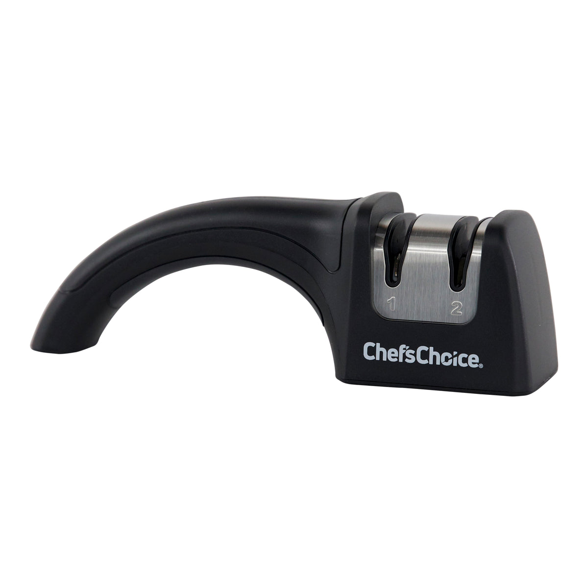 Chef's Choice 464 Pronto Diamond Hone Manual Knife Sharpener, 2 Stage, in Black (4640100)