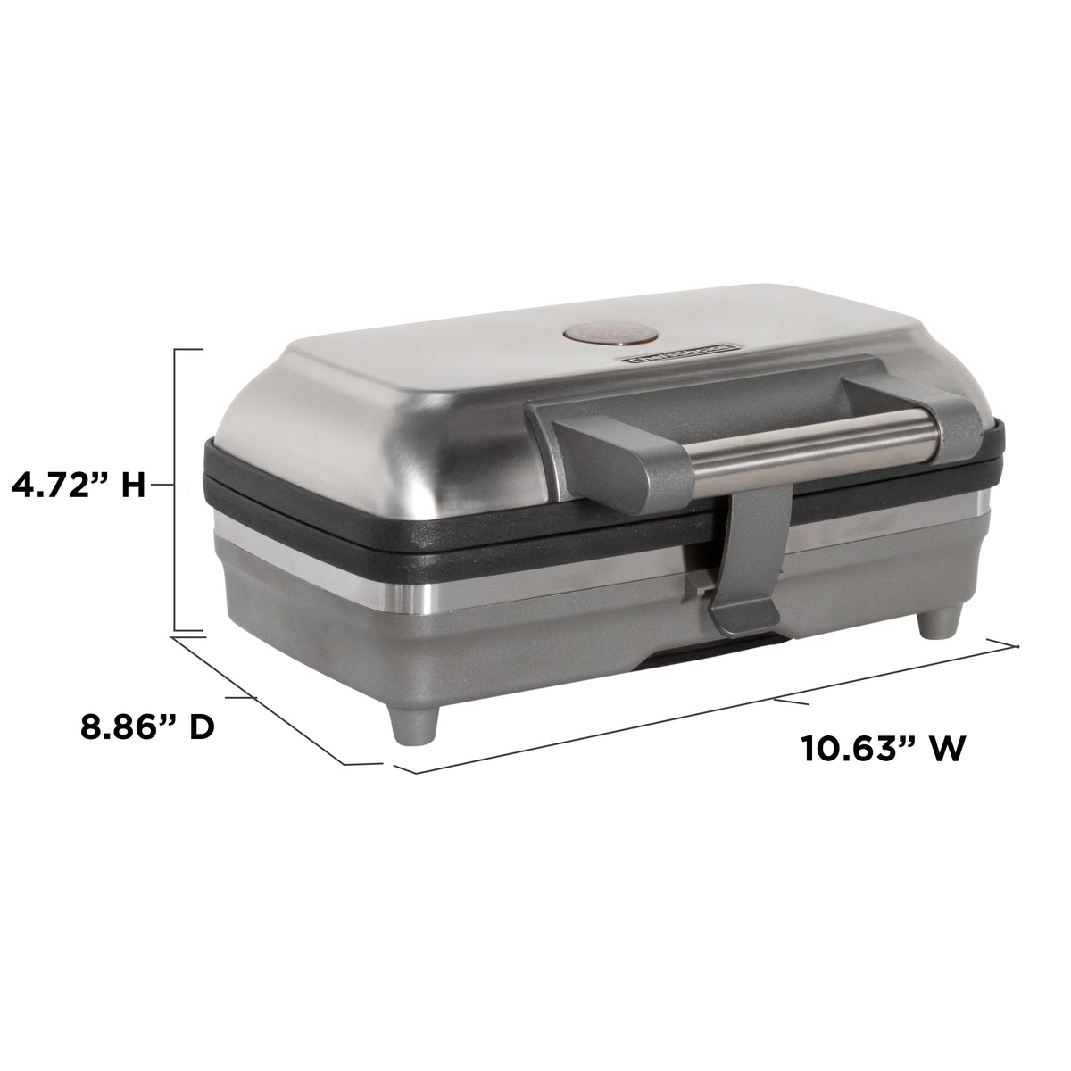 Chef's Choice WACC34 Waffle Pizzelle Maker, in Stainless Steel (WACC34SS13)