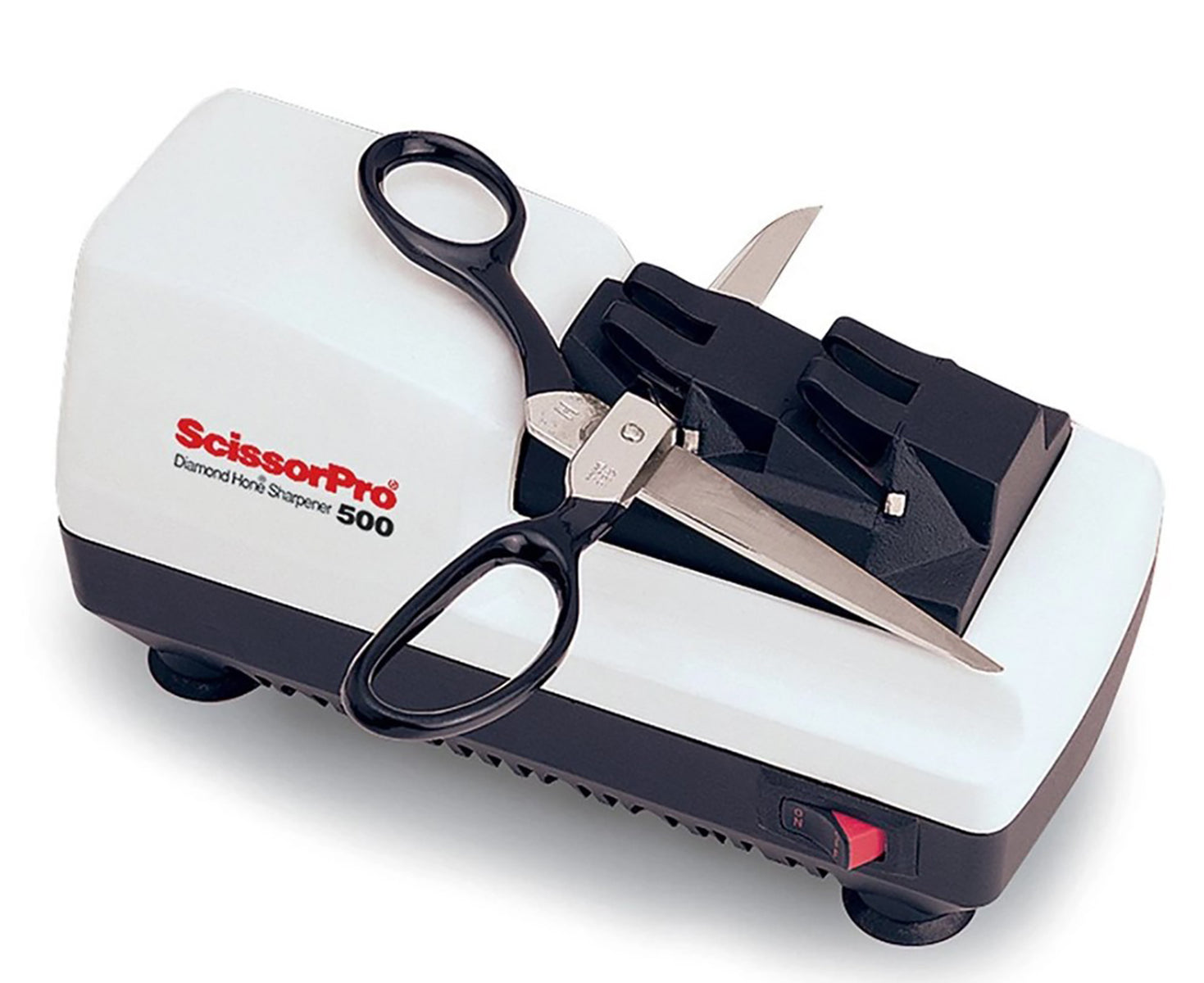 Chef's Choice 500 ScissorPro Model 500 Diamond Hone Electric Scissors Sharpener, in White (0150000)