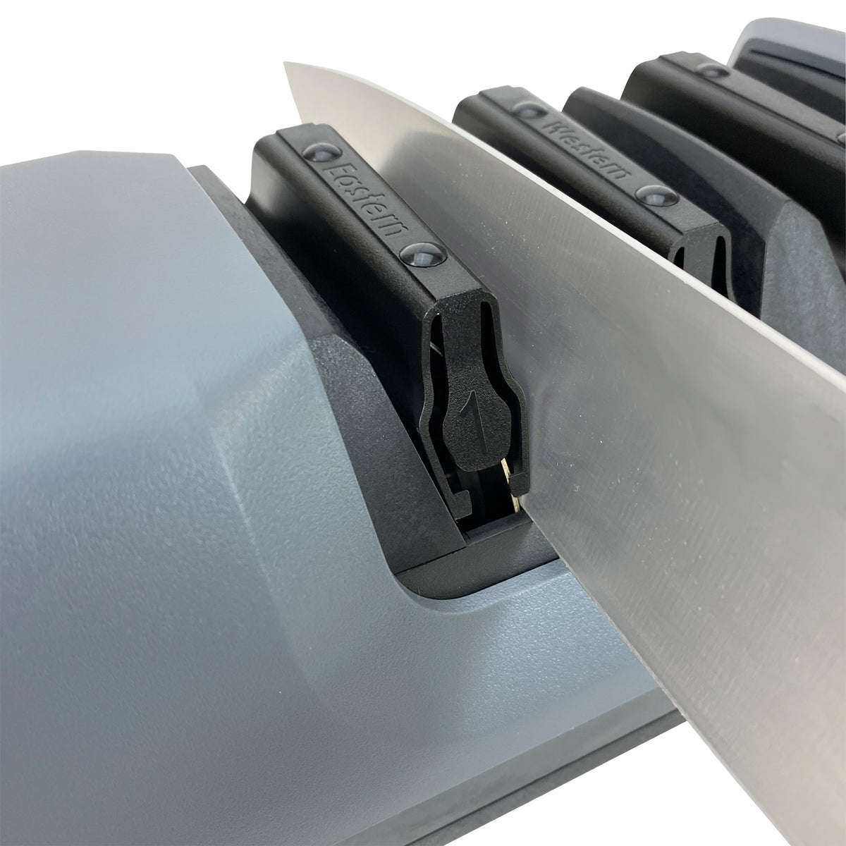 Edgecraft 1520 AngleSelect Professional Electric Knife Sharpener, 3-Stage 15 or 20-Degree Trizor, in Gray (SHE152GY11)