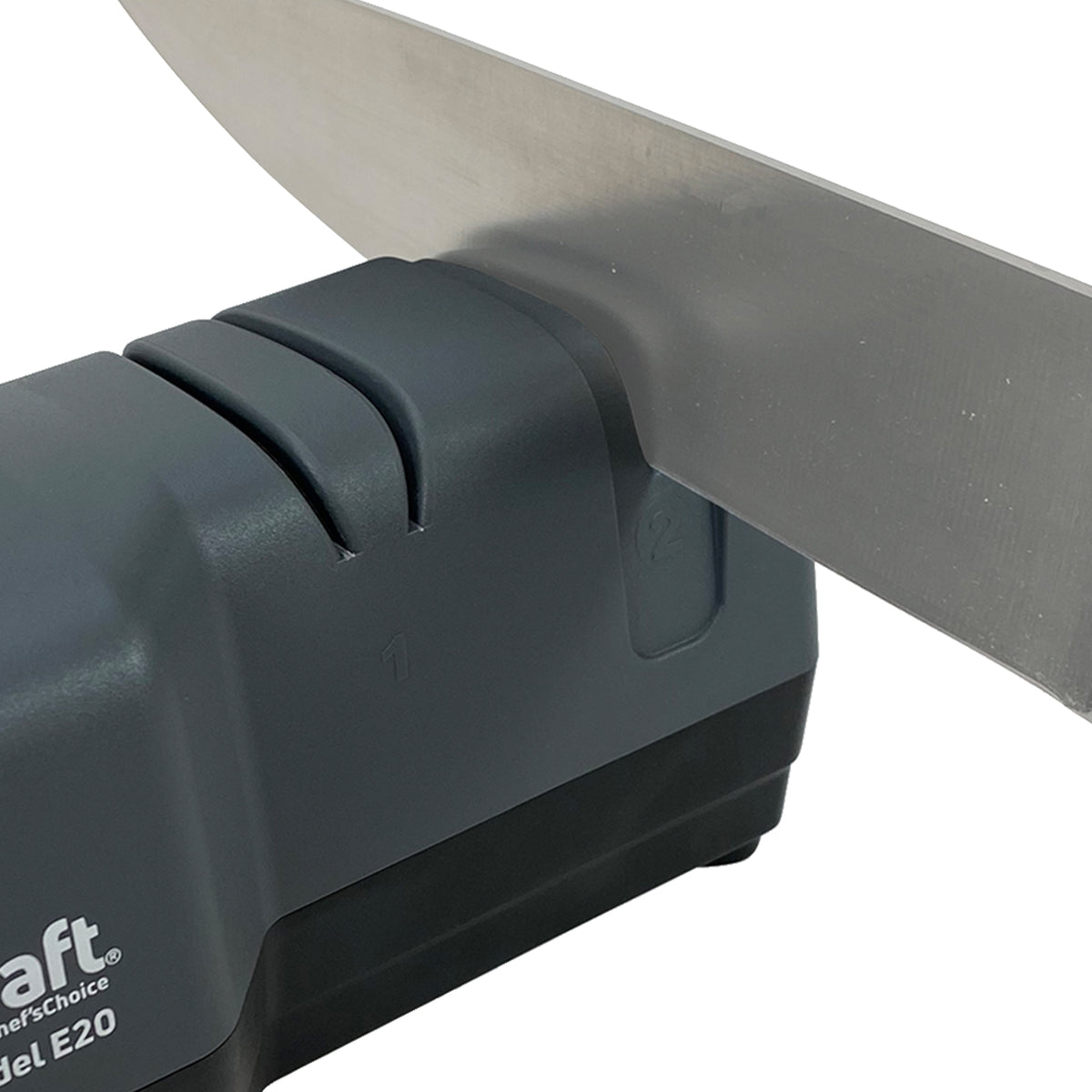 Edgecraft 20 Hybrid Knife Sharpener, 2-Stage 20-Degree Dizor, in Gray (SHE020GY11)