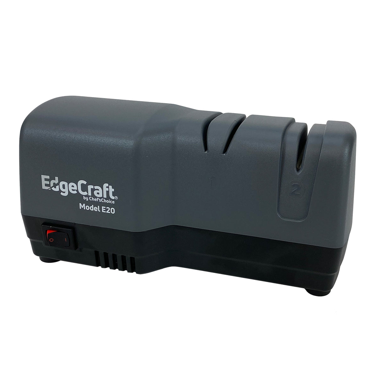 Edgecraft 20 Hybrid Knife Sharpener, 2-Stage 20-Degree Dizor, in Gray (SHE020GY11)