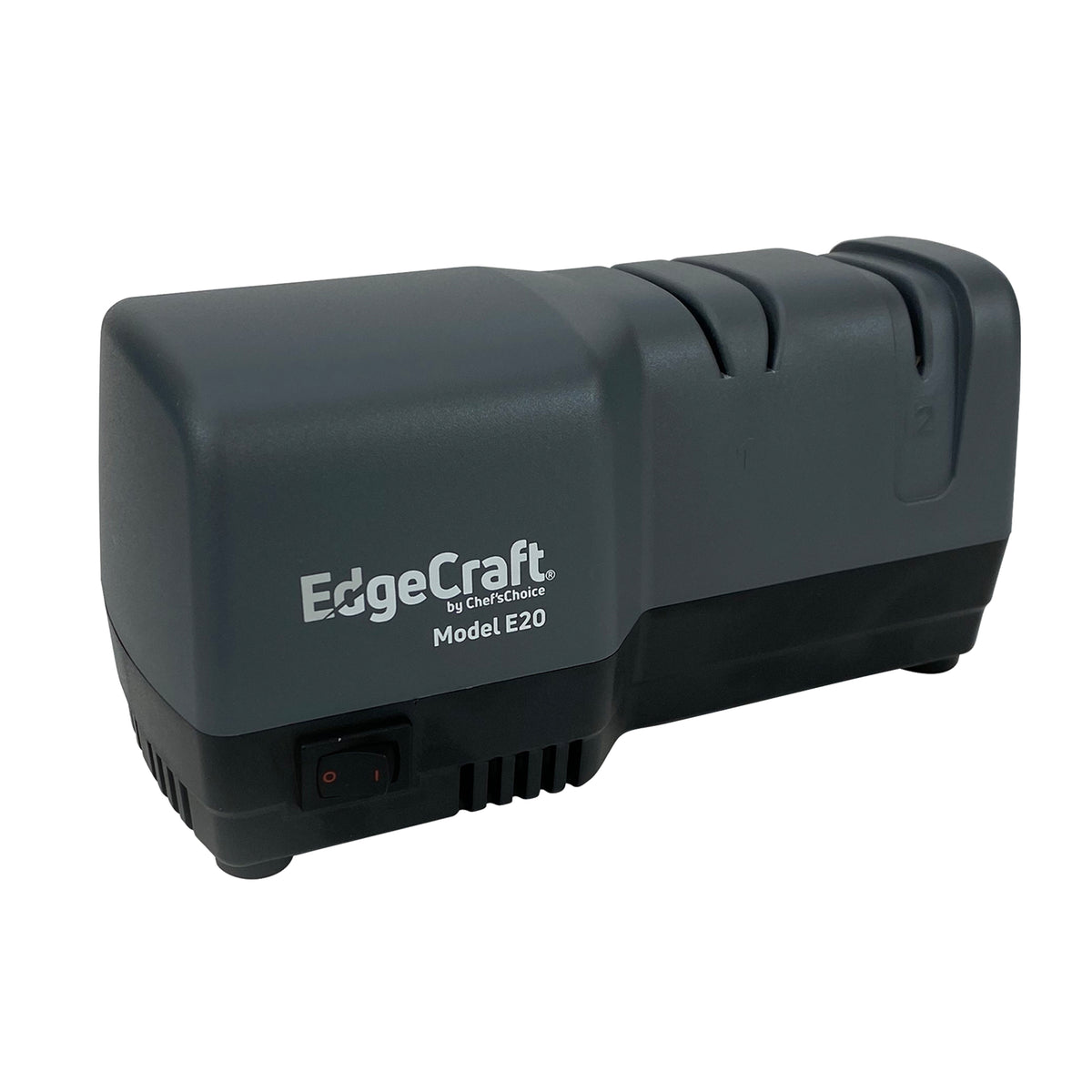 Edgecraft 20 Hybrid Knife Sharpener, 2-Stage 20-Degree Dizor, in Gray (SHE020GY11)
