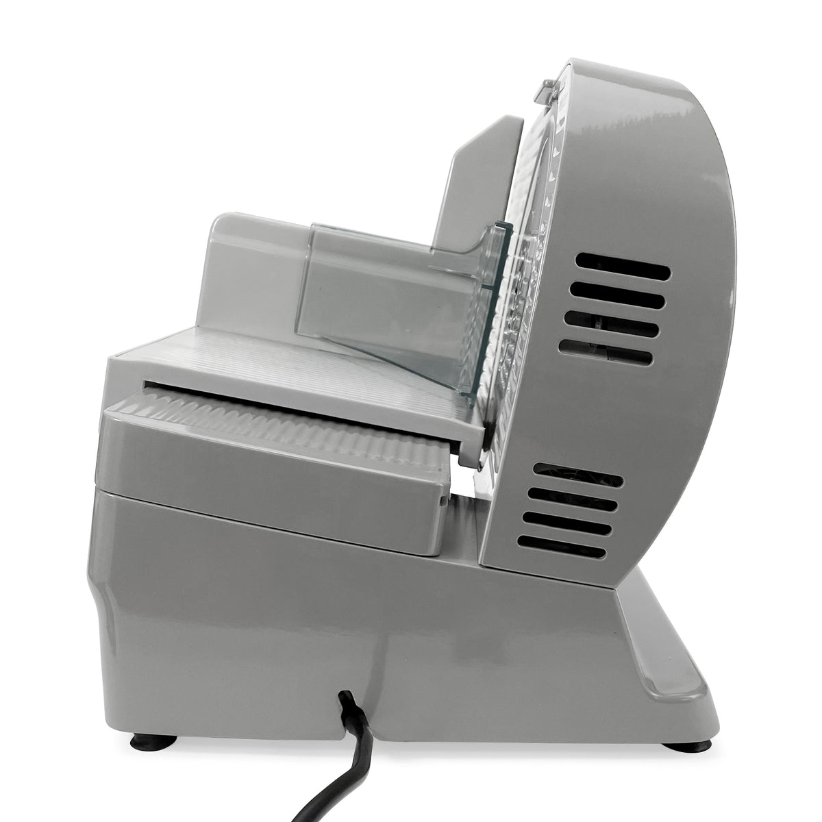 Edgecraft 615 Electric Meat Slicer, 7-Inch Stainless Blade, Adjustable Thickness Control, in Silver (SLE615SS13)