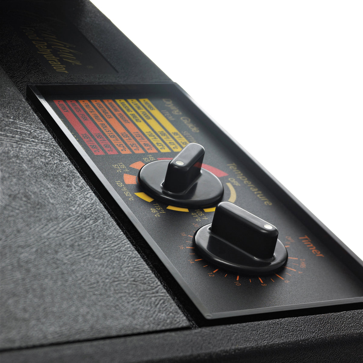 Excalibur 3926 3926TB Black 9Tray Food Dehydrator, 15 SQ. Ft. Drying Space, Adjustable Thermostat, 26-Hr Timer