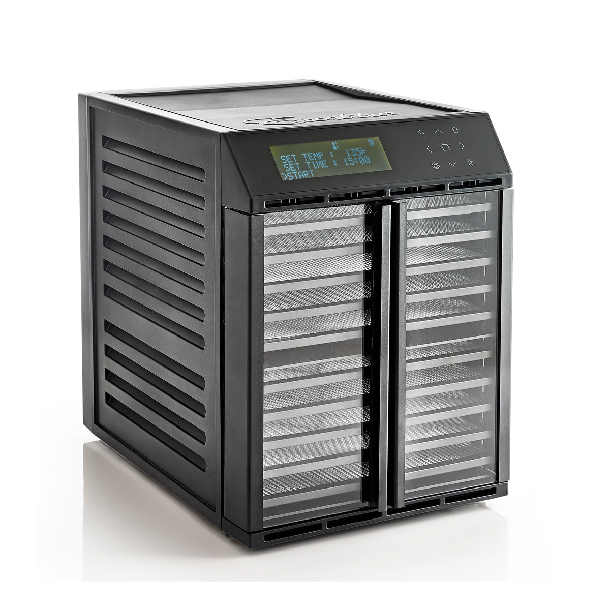 Excalibur RES10 10-Tray Dual-Zone Food Dehydrator with Digital Control, in Black