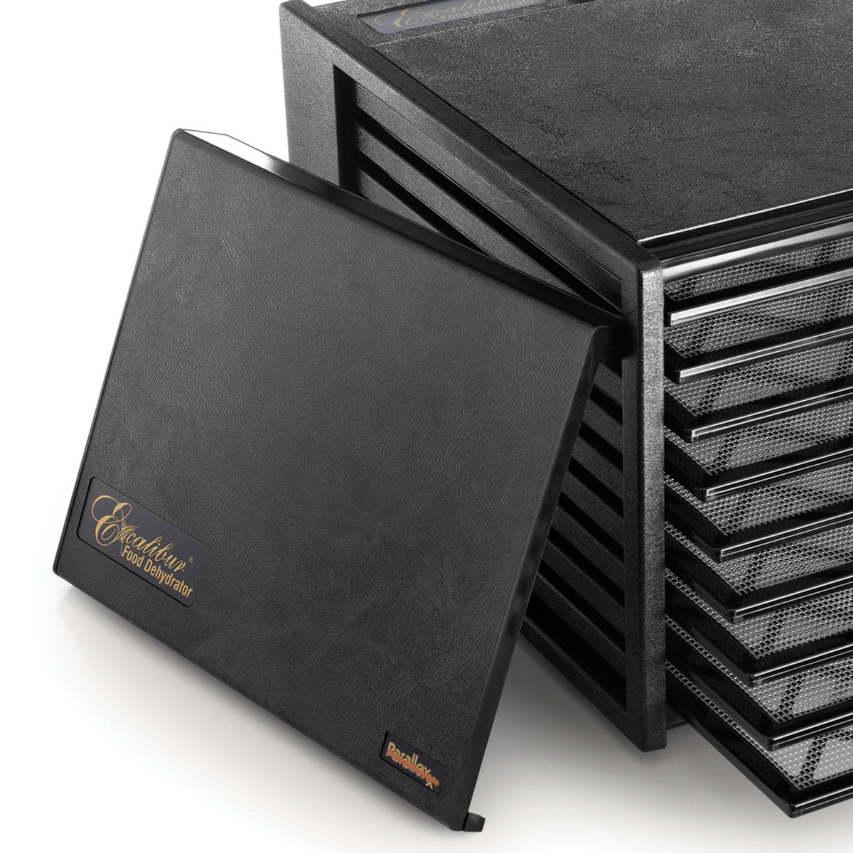 Excalibur 3900 9-Tray Food Dehydrator with Adjustable Thermostat, in Black (3900B)