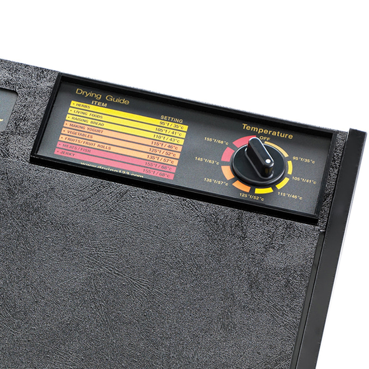 Excalibur 3900 9-Tray Food Dehydrator with Adjustable Thermostat, in Black (3900B)