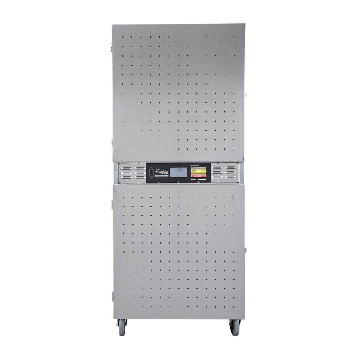 Excalibur COMM2 42-Tray Dual-Zone Commercial Food Dehydrator, in Stainless Steel