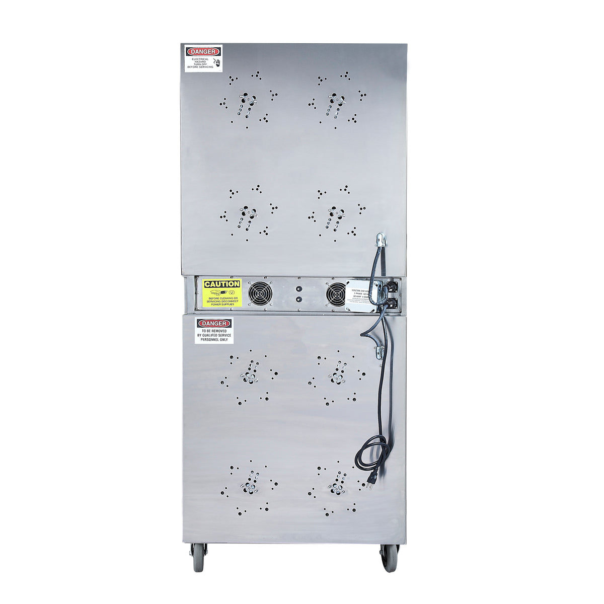 Excalibur COMM2 42-Tray Dual-Zone Commercial Food Dehydrator, in Stainless Steel