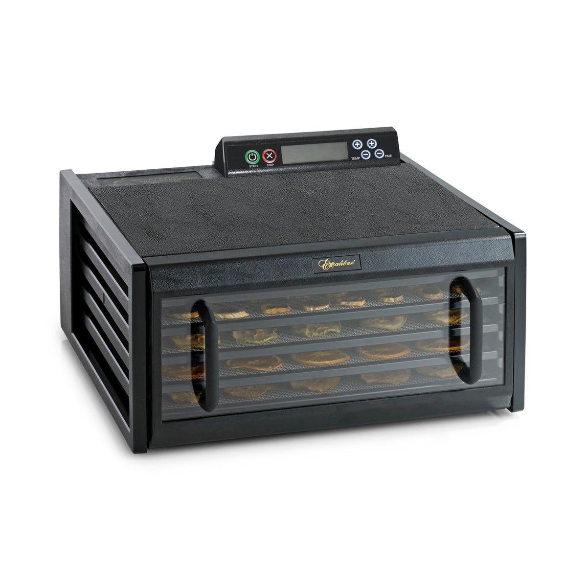 Excalibur 3548CDB 5-Tray Food Dehydrator with Digital 48-HR Timer, in Black