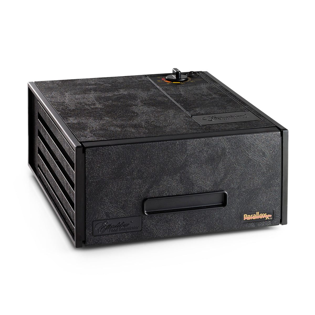 Excalibur 2400 4-Tray Food Dehydrator with Adjustable Thermostat, in Black