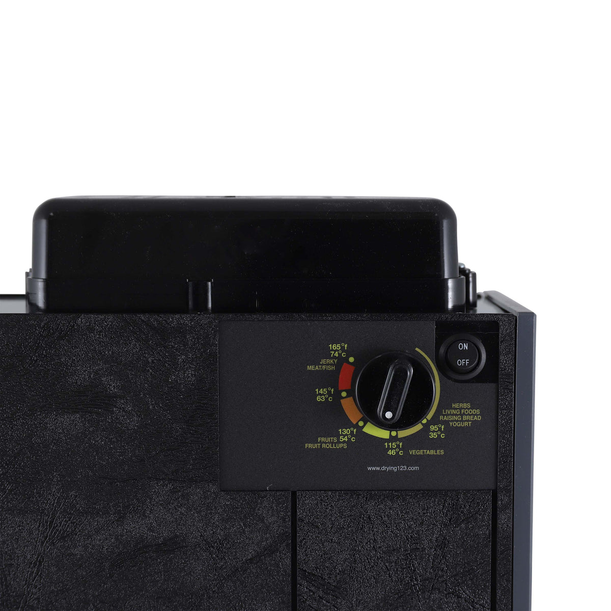 Excalibur 2400 4-Tray Food Dehydrator with Adjustable Thermostat, in Black